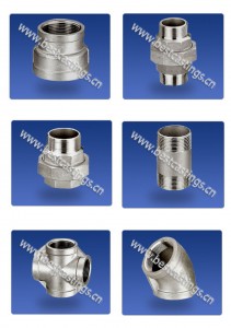 Custom na stainless steel pipe fitting