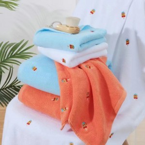 HOT SALE EMBROIDERED BATH TOWEL
