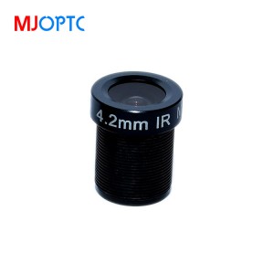 MJOPTC MJ880801 Сигурен обектив за наблюдение за EFL4.2 F1.8 1/3″