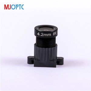 MJOPTC EFL4.2mm F1.8 Driving recorder, befeiligingsmonitoring, maksimale diafragma 1/2.7 ″ lens