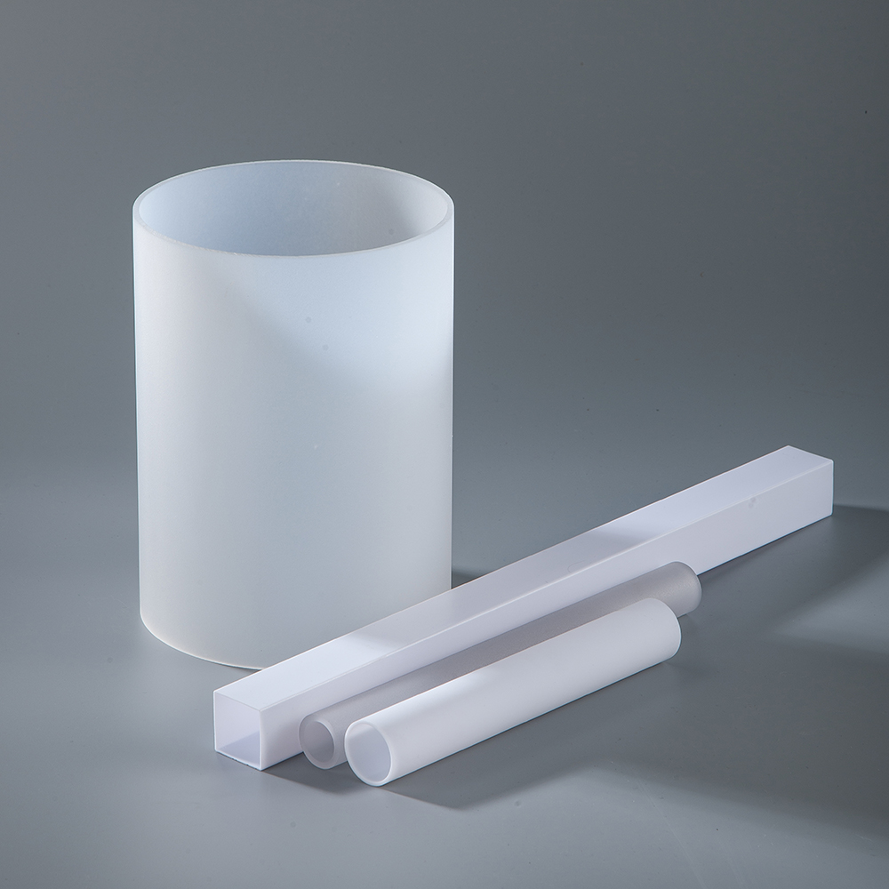 Mingshi extruded frosted polycarbonate tubes