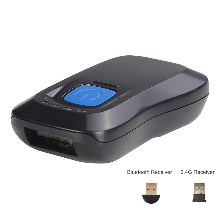 MINJCODE MJ2850 Pocket 2D Mini Bluetooth-2.4G ເຄື່ອງສະແກນບາໂຄດທີ່ໂດດເດັ່ນ