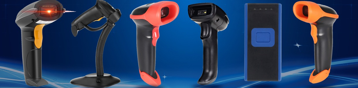 In addition to USB, what other common communication methods (interface types) are available for barcode scanner?