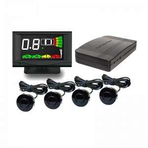 Front & rear Parking Sensor with 2/4/6/8 sensors with LCD display human voice alarm