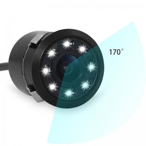 Komplet žičanih kamera za automobil Parkirna kamera za noćno gledanje u boji Vodootporna rezervna kamera za automobil MP-C404