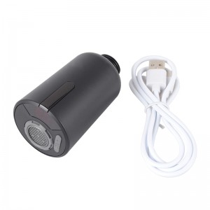 Black Touchless Motion Sensor Rechargeable Kitchen Mixer Misintona ny Spray Head USB