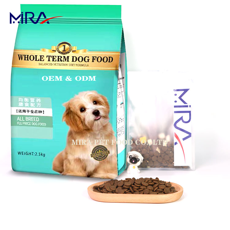 OEM ODM Dry dog food China Factory Customized with Chicken Beef Fish
