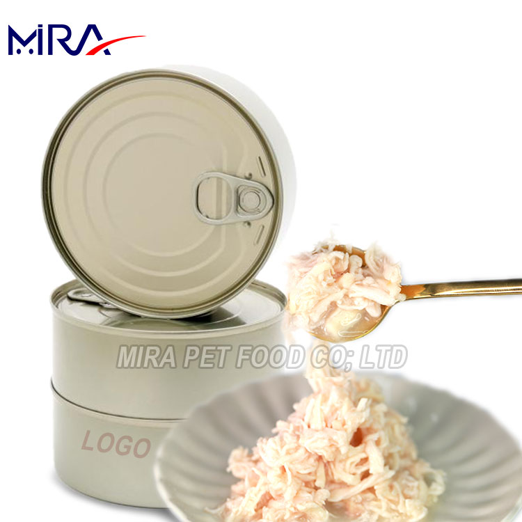 natural pet food wet canned dog food manufacturer with chicken and salmon