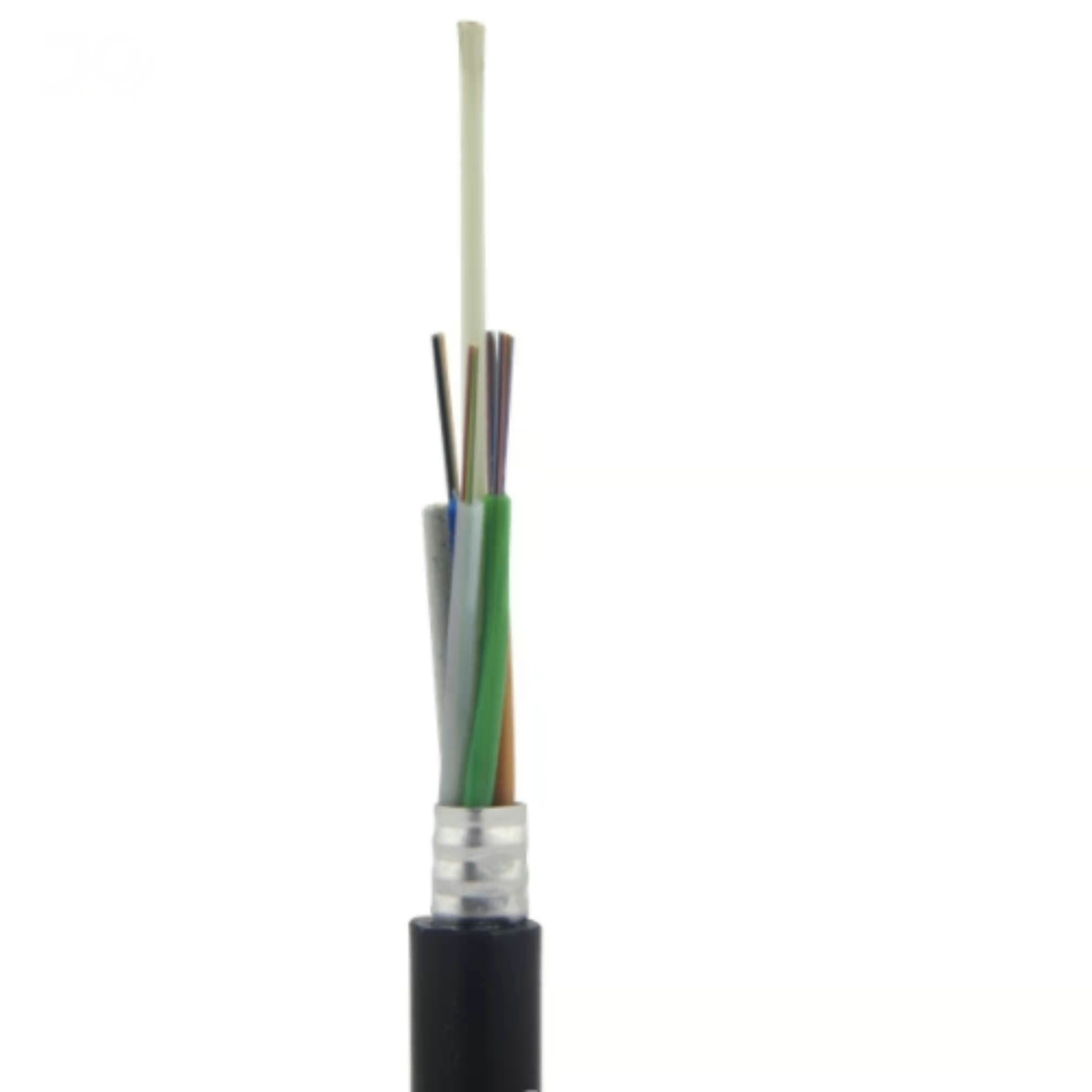 GYFTA 24 rdzeń OM1 / OM2 / OM3 wielomodowy metaliczny taśma aluminiowa opancerzony frp luźna tuba jednomodowy kabel światłowodowy Obraz wyróżniony