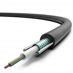GYXTW 12 Core Fiber Optic Cable ya Nje ya Fiber Optic