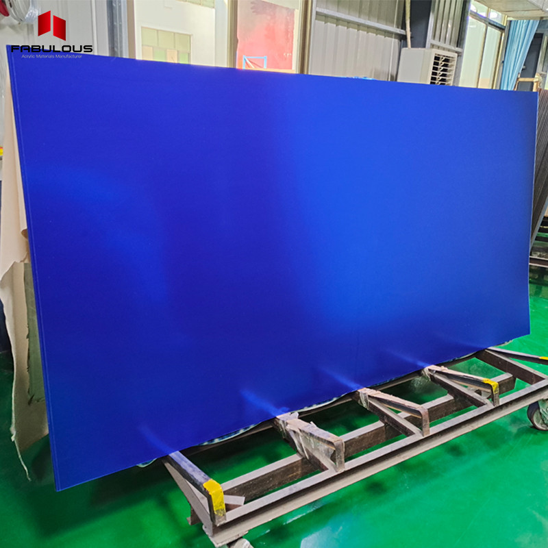 Blue Acrylic Mirror Sheet (0.6mm-10mm)