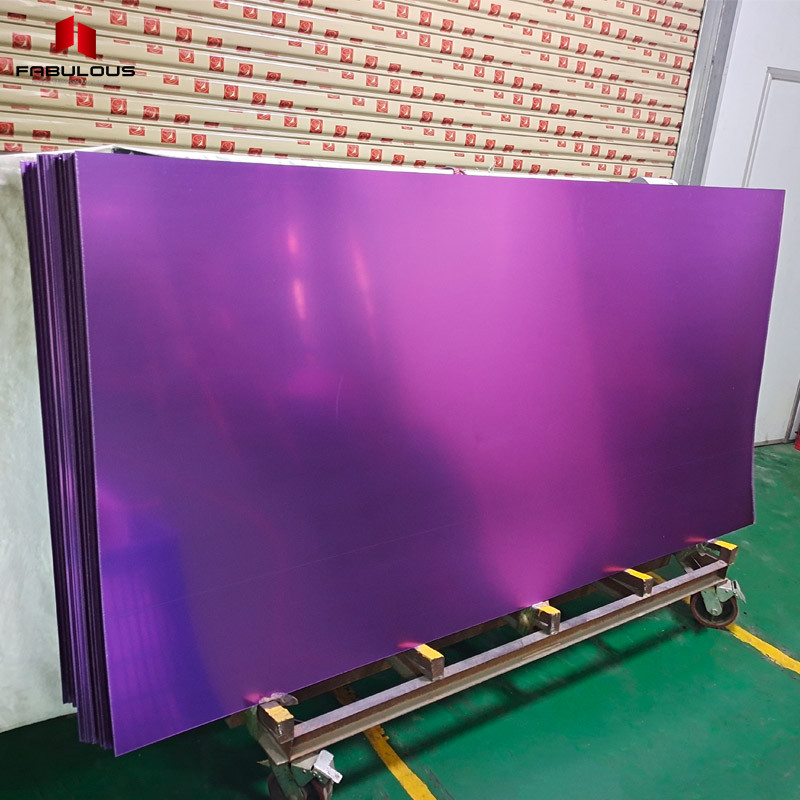 Purple Acrylic Mirror Sheet (0.6mm-10mm)