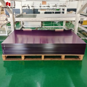 Purple Extruded Transparent Acrylic Sheet