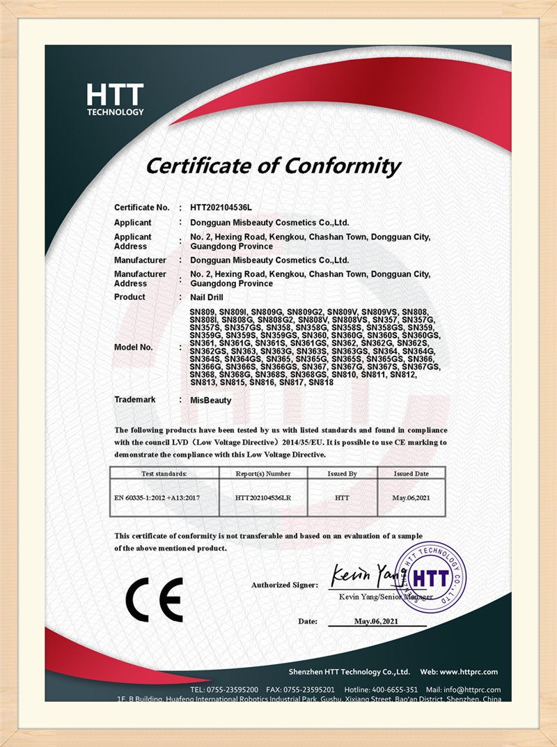 Affichage du certificat