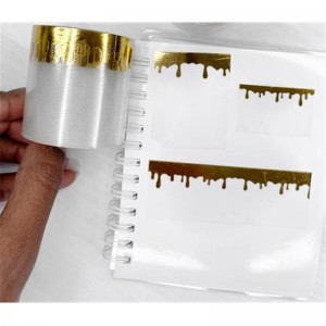 Labelê Tape Washi Perforated Tape Washi Perforated Stickers Craft DIY Customized Erzan