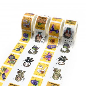 Christmas Stamp Washi Tape Custom Printed Kawaii Washi Tape Manufacturer