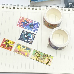 Nastro Washi per francobolli natalizi Produttore di nastri Washi Kawaii stampato su misura