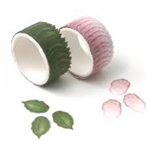 Rollo de cinta adhesiva Washi circular para álbum de recortes de planificador de diarios decorativos DIY
