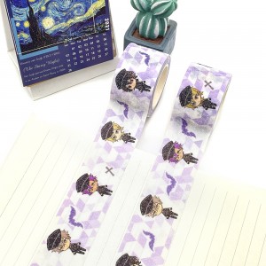 Cores Colorful Printer Stamp Print Masking Glitter Crear cinta Washi