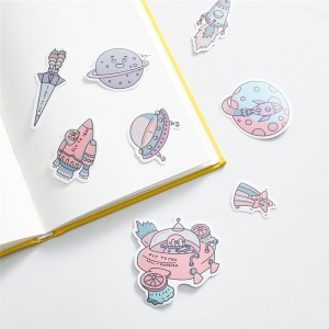 Custom Decorative Transparent Personalized Waterproof Clear Adhesive Kiss Die Cut Sticker For Kids