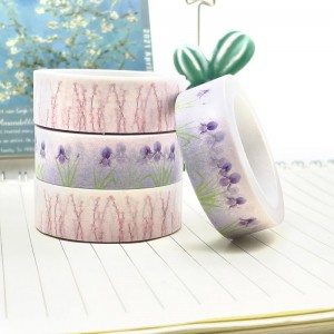 Washi Paper Ġappuniż Mappa tad-Dinja Wide Wrapping School Office Party Masking Tape