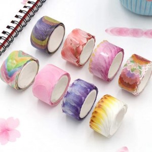 Истеҳсолкунандаи Cute Masking Paper Washi Tape Rolls банақшагирии канселярӣ