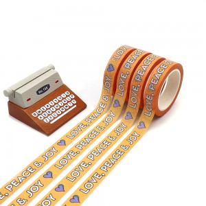 ʻO ka Masking Adhesive Washi Illustration Glitter Tapes Japanese Paper Tape