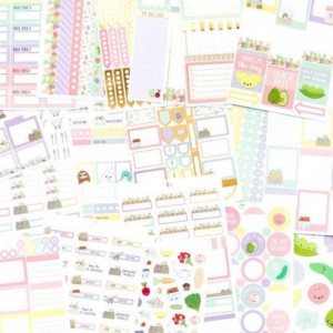 Custom Elegant Planner Stickers ສໍາລັບ DIY Arts Crafts Journal Decorative Sticker Book
