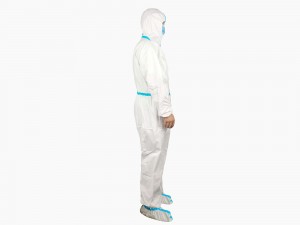 Protective coverall Anti-virus waterproof medical clinic protective suit