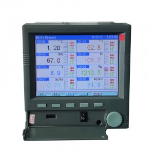 RS485 4-20mA Digital 4,8,12,16,32 Kanal Faarf Display Multi-Channel Temperatur Paperless Universal Chart Recorder
