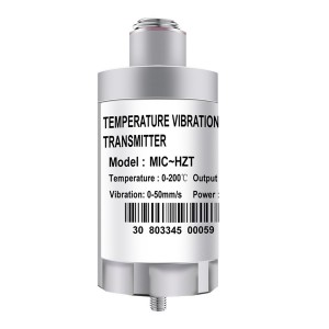 Sensor de monitorización de temperatura e vibración MIC-HZT