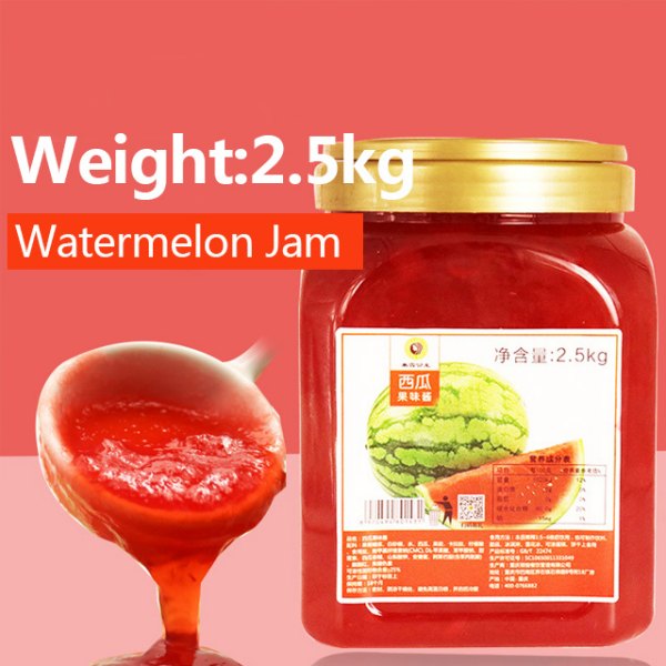 Fruchtmarmelade 2,5 l Wassermelonen-Fruchtmarmelade OEM-Marke Superqualität Natürliche Frucht süß