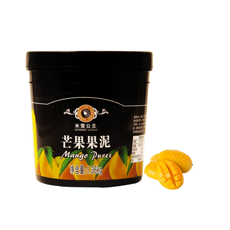 Mixue Mango Puree Jam Konzentréieren Jus drénken Konzentréieren Mix Paste 1,36 kg