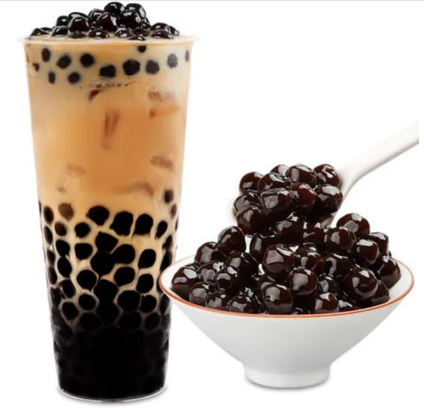 Mixue OEM Karamellgeschmack Black Tapioca Pearls Ball Großhandel 1 kg Bubble Milk Tea Erfrischungsgetränk