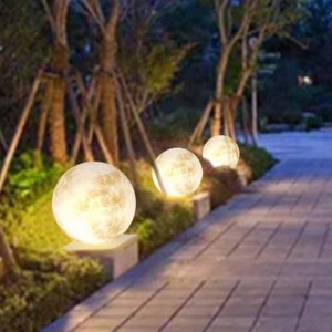 MJ-YQ025-120 Outdoor UV Proof ຮູບແບບໃຫມ່ Moon Landscape Garden Light
