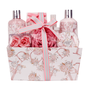 Весенний сад Розовый пион Роскошный подарок с пеной для ванны...