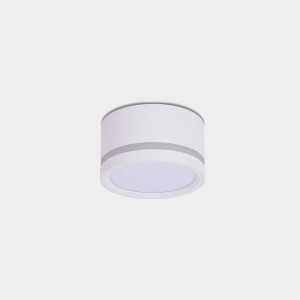 Висококвалитетна ЛЕД СМД алуминијумска акрилна површинска плафонска рефлекторска лампа бела дневна соба за хотелску кућу округла рефлекторска лампа