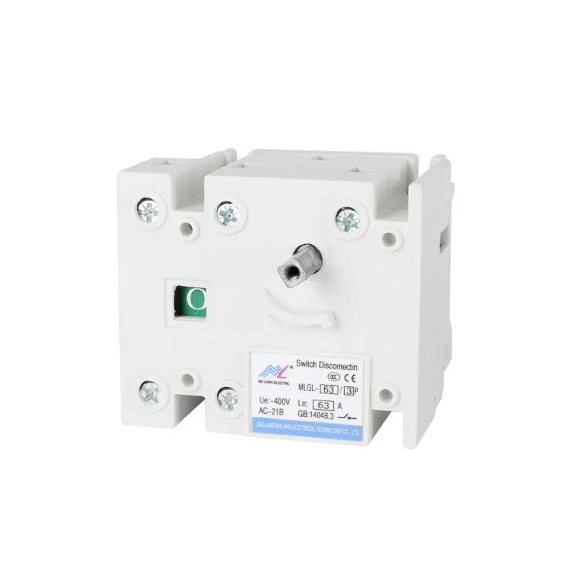 Interruptor de rotura de carga de alta calidad de la serie HGL-63/interruptor de transferencia manual interruptor aislador 63A-1600A 3 fases