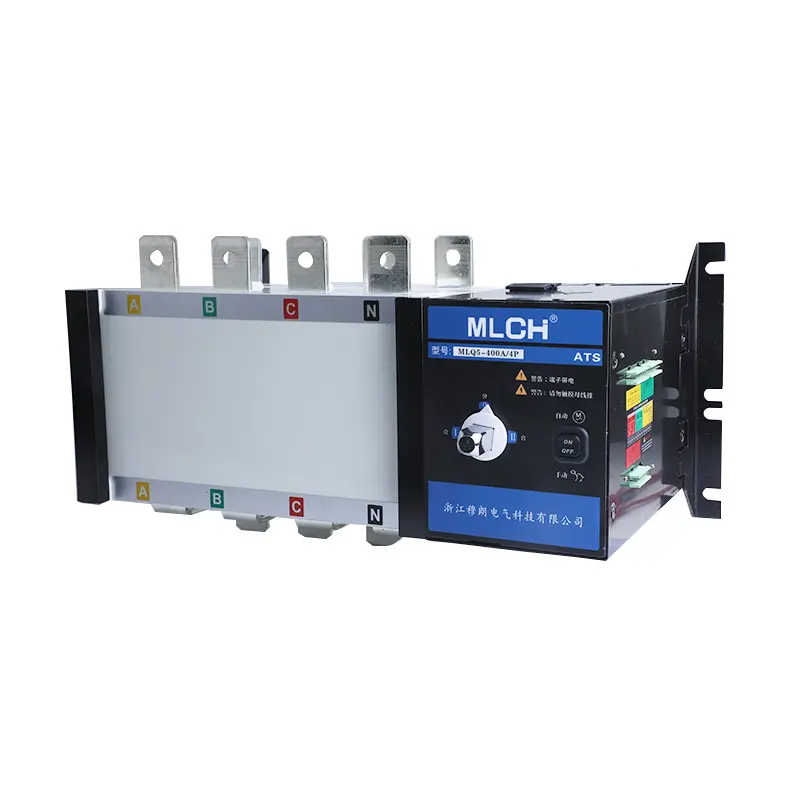 Generador Eléctrico Interruptor de transferencia más vendido Automático MLQ5-100A/4P ATS: Garantizar una transferencia de energía perfecta