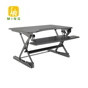 China site:mmstandingdesk.com Exporter - Ergonomic Height Adjustable Tabletop Riser Standing Desk Converter – Mingming