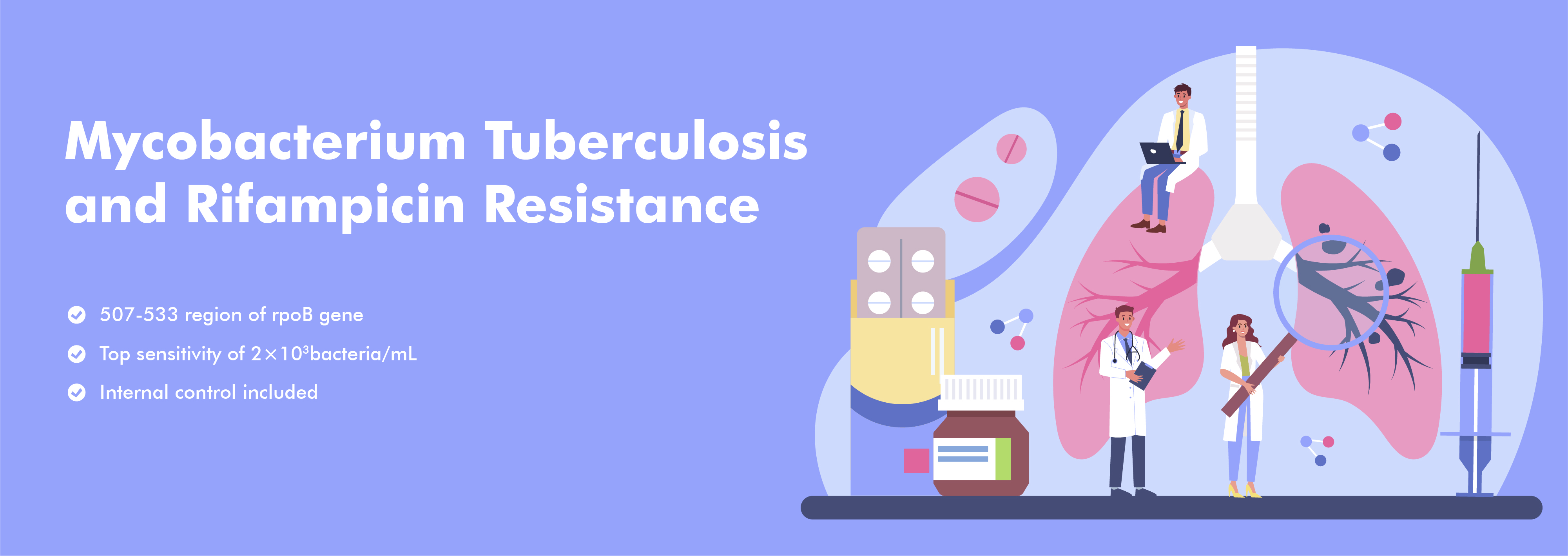Mycobacterium Tuberculosis nukleiinhappe- ja rifampitsiiniresistentsus