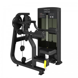 MND-FD05 Nouveau modèle Fashion Gym Pin Loaded Strength Fitness Equipment Élévation latérale