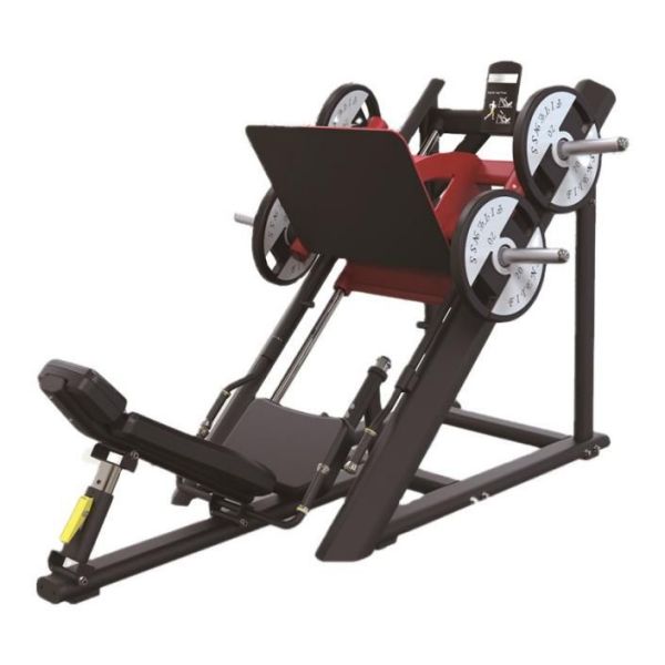 MND-PL56 Fitness Equipment Linear Leg Press Machine Bodybuilding Equipment Gym Nampiasa sary nasongadina