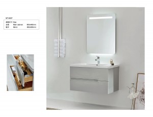 Gabinetes de baño de diseño simple MT-6607
