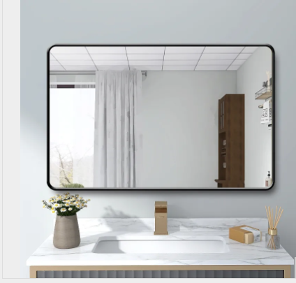 What are the types of bathroom mirrors? How should bathroom mirrors be matched?