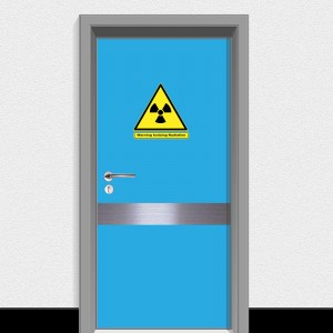 Ручные Рентгеновские больничные операционные двери высокого качества Ручные распашные двери с пластиной из алюминиевого сплава с гарантией 10 лет
