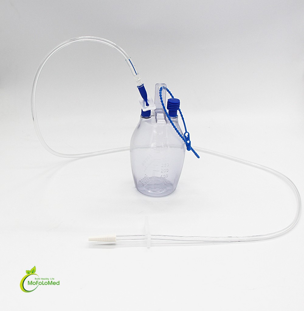 Medical Grade Reservoir System Closed Wound Drainage Redon Bottle