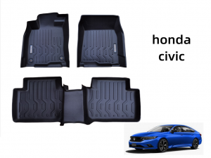 Honda civic մեքենայի հատակի գորգ