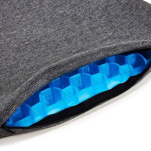 Pažangi oro cirkuliacija Pažangi elastinga šalto gelio sėdynės pagalvėlė Ergonomiškas dizainas Tinka automobilinėms kėdutėms