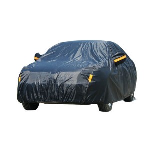 190T Oxford kumaş yastıklı araba örtüsü ısı yalıtımı ve güneş koruması, yağmur koruması ve toz koruma kapağı